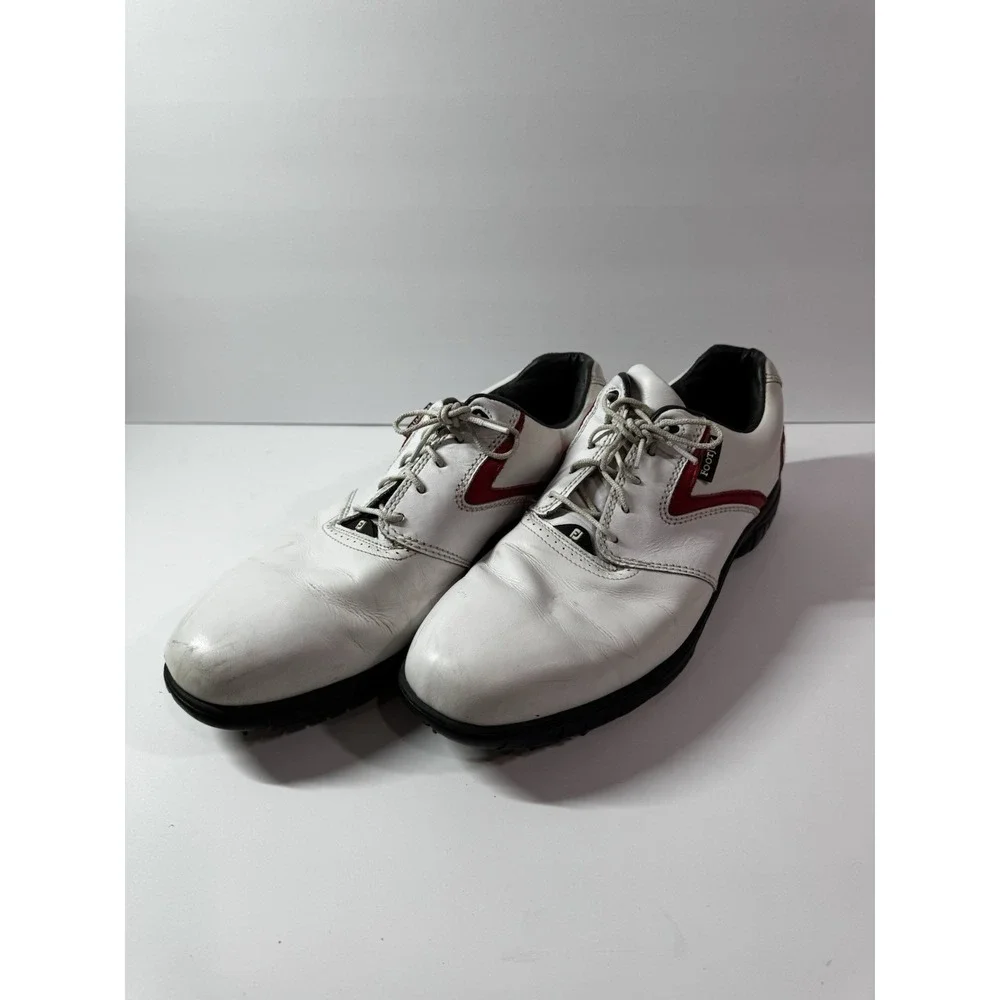 Ohio State Footjoy Contour Series Mens 54320 Size 12 Leather Golf Shoes